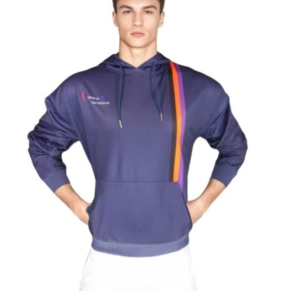Campussophisticate Men's Ultimate Sport Activewear Hoodie - (Blue)